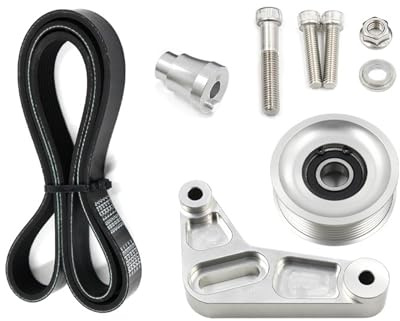 Mocoocouture Behandelte Riemenscheibengruppe für bestimmte Motoren, entwickelt für ausgewählte Fahrzeuge. Ziviler Zahnriemensatz