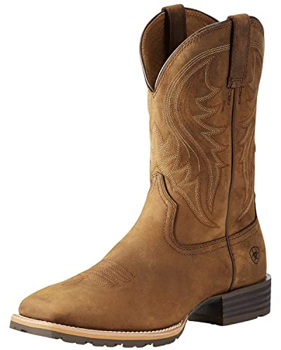 ARIAT Hybrid Rancher Westernstiefel für Herren, Used-Look, Braun, Größe 44, Braun, Used-Optik, 43 EU