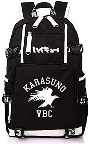GO2COSY Haikyuuu!! Rucksack, Tagesrucksack, Laptop, Studentententasche, Schultasche, Rucksack