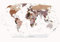 decomonkey Fototapete selbstklebend Weltkarte Landkarte 147x105 cm Selbstklebende Tapeten Wand Fototapeten Tapete Wandtapete klebend Klebefolie Kontinent