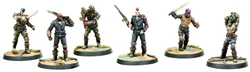 Modiphius Entertainment Fallout Wasteland Warfare Raiders, Psychos & Scavvers Miniatures Set