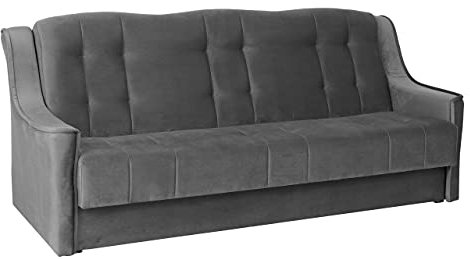 Mirjan24 Schlafsofa Niagara, Bettfunktion, Sofa mit Bettkasten und Schlaffunktion, Bettsofa, Schlafcouch, Komfortsofa, Dauerschläfer-Sofa, Wohnlandschaft (Kronos 22)