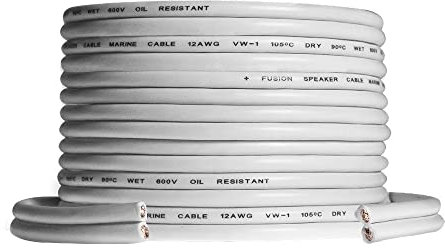 FUSION Marine-Lautsprecherkabel Modell 16 AWG (1,3 mm²) - Empfohlen für Lautsprecher