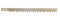 Lot de 2 Lame de scie à buche, 76 cm, denture américaine