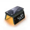 Caliber Digitaler Wecker mit Licht, dimmbarem Display, Doppelalarm & Quick Charge Ladestation, Für Kinder & Tiefschläfer, lauter Alarm, Digitale Uhr