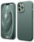 elago Liquid Silicone Case Compatible with iPhone 13 Pro Max Case (6.7), Premium Silicone, Full Body Protection - 3 Layer Shockproof Phone Cover, Anti-Scratch Soft Microfiber Lining (Midnight Green)