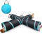 Cat Tunnel, Large indoor outdoor Collapsible Pet Toy Crinkle Tunnel Tube with Storage Bag for Cat, Dog, Puppy, Kitty, Kitten, Rabbit