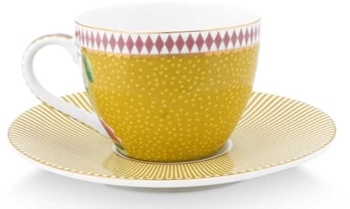 Pip Studio La Majorelle Espressotasse m Untere gelb 0,12 l