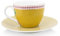 Pip Studio La Majorelle Espressotasse m Untere gelb 0,12 l