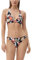 s.Oliver Damen Suki-10 Bikini, Blumendruck Schwarz, 40 / C EU