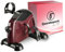 Fjoerdesports Mini-Heimtrainer, Arm- und Beintrainer, Bewegungstrainer, 2 in 1, mit Trainingsdisplay, Hometrainer, Verschiedene Widerstandsstufen, Ausdauertraining (41 x 40 x 30,6 cm cm) (Weinrot)