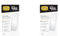 OtterBox Trusted Glass Screen Protector for iPhone 14 / iPhone 13 / iPhone 13 Pro, Tempered Glass, x2 Scratch Protection, Drop Defence for Shatter Protection (Pack of 2)