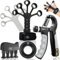STRABOZZ Hand Grip Set, Gripper Mani, Allenatore Mani e Dita, Regolabile Avambracci Attrezzi, Handgrip, Molla per Avambracci, Riabilitazione Mano, Allenamento a Casa, Avambraccio Fitness Attrezzi Casa