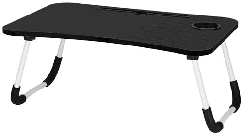 SPRINGOS Table de lit pliable pour ordinateur portable, HA4010