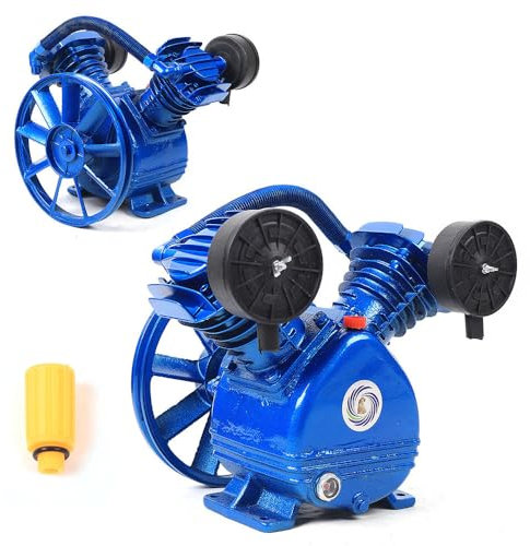 2200W 3HP Luftkompressor Pumpenkopf 2 Zylinder Pumpenkopf Druckluft Kompressor 250L/min 8bar