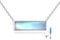 YFN Bar Moonstone Urn Necklace Sterling Sliver Cremation Jewelry Urn Necklaces for Ashes for Women