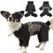 LiebeDD Fleecejacke Hund, Winter Hundejacke Hundemantel Fleece Hundepullover mit Geschirr und Reißverschluss Winddicht Weiche Pyjama für Mittelgroße Hunde Windhund Französische Bulldogge (XS-XXL)