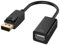 𝟰𝗞 DisplayPort to 𝗛𝗗𝗠𝗜 Adapter for Monitor 1440p/30Hz & 1080p/60Hz Support, DisplayPort to HDMI Converter Male to HDMI Female DP Computer to HDMI Monitor Compatible with Lenovo,HP,Dell and More