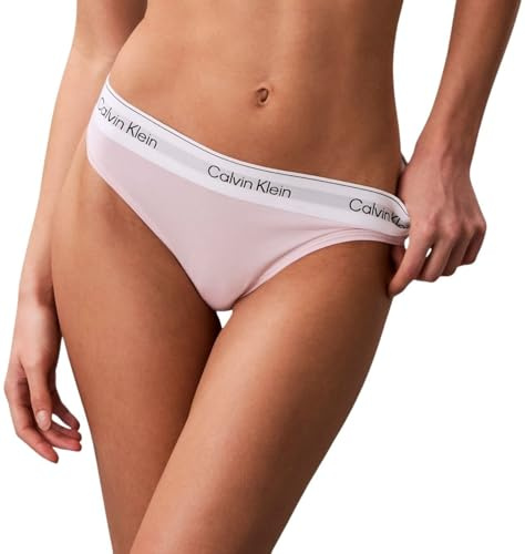 Calvin Klein Damen String mit Stretch, Rosa (Cradle Pink), S