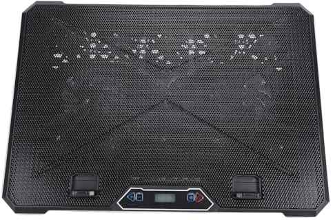 Luocute Laptop -Kühlkissen, 5 Geschwindigkeiten 8 Stufen Höhe Einstellbar 2 USB -Anschlüsse 10 Dynamische Modi RGB Lights Gaming Laptop Kühler für 12 Bis 19 Zoll (14 Fans)