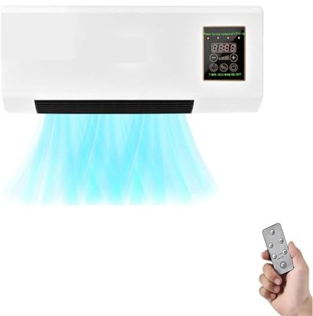 WXPXYBF Nuevo Aire Acondicionado portátil de Pared 2 en 1 2025, Unidad de refrigeración y calefacción súper silenciosa y rápida.