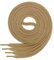 Di Ficchiano 1 Paar SCHNÜRSENKEL beige flach 7mm breit für Sneaker Sportschuhe Lederschuhe - flache Schuhbänder sehr reißfest - Shoe Laces Farbe: -beige-90cm