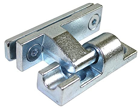 meinAnhängerersatzteil Bordwandscharnier Set komplett zur Montage in der Bordwand von Hochlader