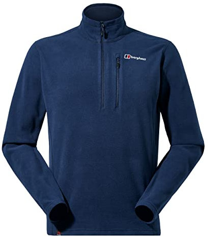Berghaus Herren Prism Micro Polartec Half Zip Fleece, zusätzliche Wärme, extra bequem