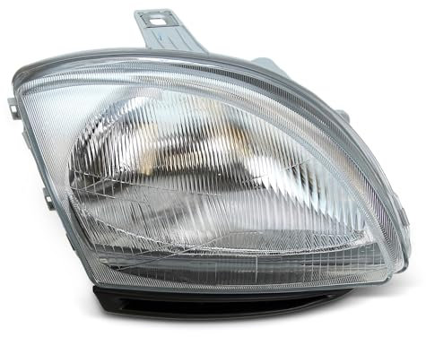 BESTPRICE 1x Hauptscheinwerfer vorne rechts H4 Frontscheinwerfer, Kompatibel mit FIAT SEICENTO / 600 (187_)