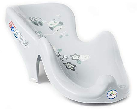 Sillón de baño para bebé de plástico rígido. gris gris Talla:Owls
