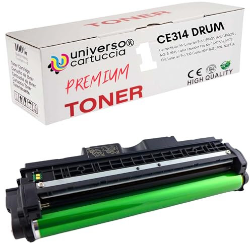 Universal Toner kompatibel für HP Laserjet Pro 100 Color MFP M175 M175A M175nw M176 M176FN M177 M177FW M275 M275NW CP1025 CP1025nw Druckerpatronen Laserdrucker Patronen DRUM CE314