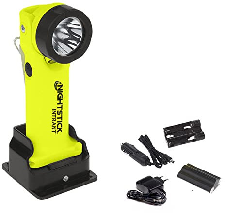 LED-MARTIN Nightstick INTRANT Akku Winkelkopflampe - inkl. Ladestation - Feuerwehr - ATEX - XPR-5568GX