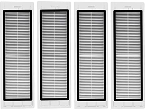 4 Stück Hepa Filter für Roborock S5 Max S5 S6 Pure S6 MaxV S50 S6 T6 T7/T7 Pro für Xiaomi MI Roboter Staubsauger