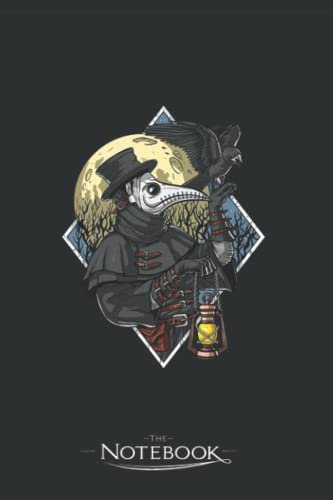 Plague Doctor Notebook: Amazing Notebook GRATITUDE Notebook / Journal Gift, 120 Pages, 6x9 inches