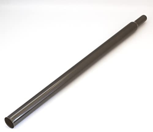 Verlängerte Sattelstütze aus Titan für Brompton, 580 mm, Schwarz glänzend