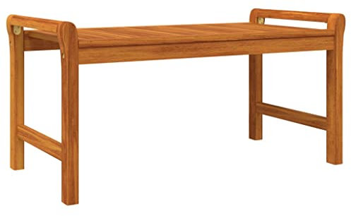 vidaXL Couchtisch Vintage-Charme Beistelltisch Wohnzimmertisch Kaffeetisch Sofatisch Teetisch Tisch Gartentisch 100x50x50cm Massivholz Akazie