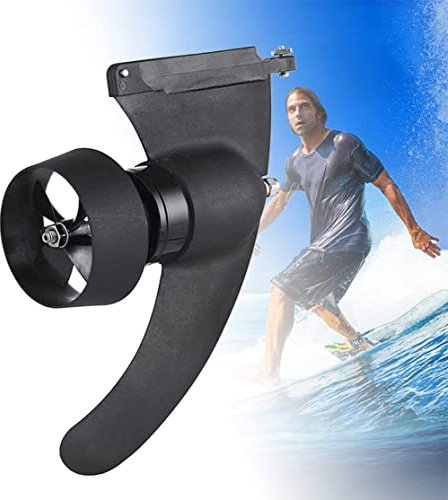 CYTBEK Surfboard Tail Fin Surfboard Electric Fin Electric Power Conversion Kit, externes Zubehör für Surfbretter, geeignet für Longboards, Surfbretter und Paddelbretter