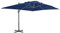 JUNZAI Sombrilla voladiza con poste de aluminio azul marino 4x3 m, Parasoles De Jardin, Sombrilla Piscina, Sombrilla Terraza Exterior, Parasol Playa, Sombrillas Para Jardin - 47003