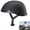 Casco Scodella,Casco a Mezza Calotta, Casco per Scooter, Casco per Ciclomotore, Mezzo Casco per Moto, Casco per Scooter, Copertura per Casco da Moto, Casco per Ciclomotore, Calotta Cerebrale