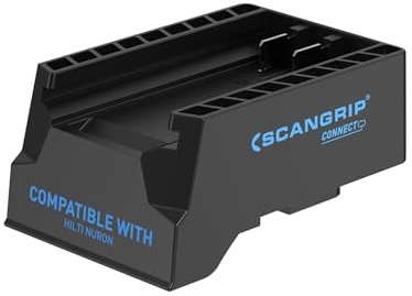 SCANGRIP, Hilti Smart Connector - Adapter for Hilti 18V/36V Batteries with Battery Safety System for Work Lights Connect
