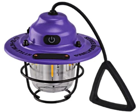 Small Battery Powered Lanterns, Portable Camping Lantern Led, Led Camp Light, Retro Outdoor Lantern, Small Battery Powered Lanterns Retro Outdoor Camp Lamp for Backyard Parties