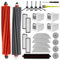 Kit d'accessoires Compatible avec Roborock S8 MaxV Ultra, Pièces de Rechange Compatible avec Roborock S8 Pro Ultra, Sacs à Poussière,Brosse Principale,Brosse Latérale, Filtre, Chiffons de Vadrouille