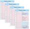 HEKOBAG 200 Blätter A5 To Do Liste Nachfüllpapier Tagesplaner Block A5 Aufgabenblock Notizblock To Do Liste 6 Löcher Wochenplaner Block A5 Daily Planner Block für Büro Schule