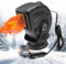 KQLHLHDYZ Auto Heizung 12V 150W, 2 in 1 Autoheizung mit Plug in Zigarettenanzünder, Schnelles Heizen und Kühlen Ventilator für Fahrzeuge mit 360 Grad drehbarer Basis