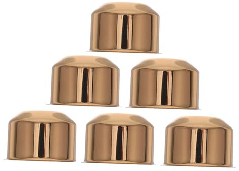 BELLIFFY Élégant Lot De 6 Douilles E27 Pour Lustre Couvercle De Douille De Remplacement Pour Ampoule Led