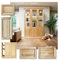 Agritrade AK Cassette Door - Natural Raw Pine Wood - Wardrobe Cabinet Fronts - Rustic Cassette Door - Single Panel Door - Unfinished Ready to Stain, Paint, Varnish