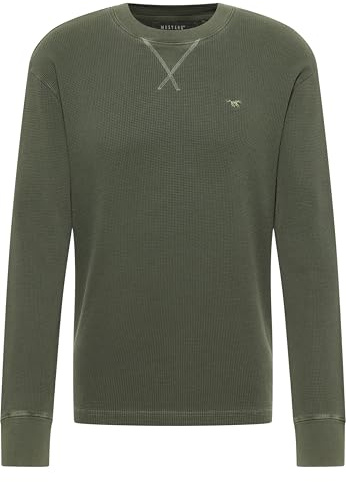 Mustang Herren Style Asheville T-Shirt (1er Pack)