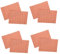 Toyvian 4sets Doll House Wall Stickers Adhesive Miniature Wallpaper Easy Peel and Stick for Dolls Houses 2sheets*4