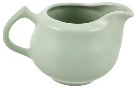 MUCKLILY Jarra De Leche Cerámica Con Asa Pitcher Multifuncional Para Leche Salsas Y Diseño Elegante Para Cocina Y Ocasiones Especiales
