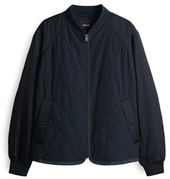 OPUS Damen Jacke | HARPAR Loose Blousonjacke mit Onion Steppung Coal Blue, 34